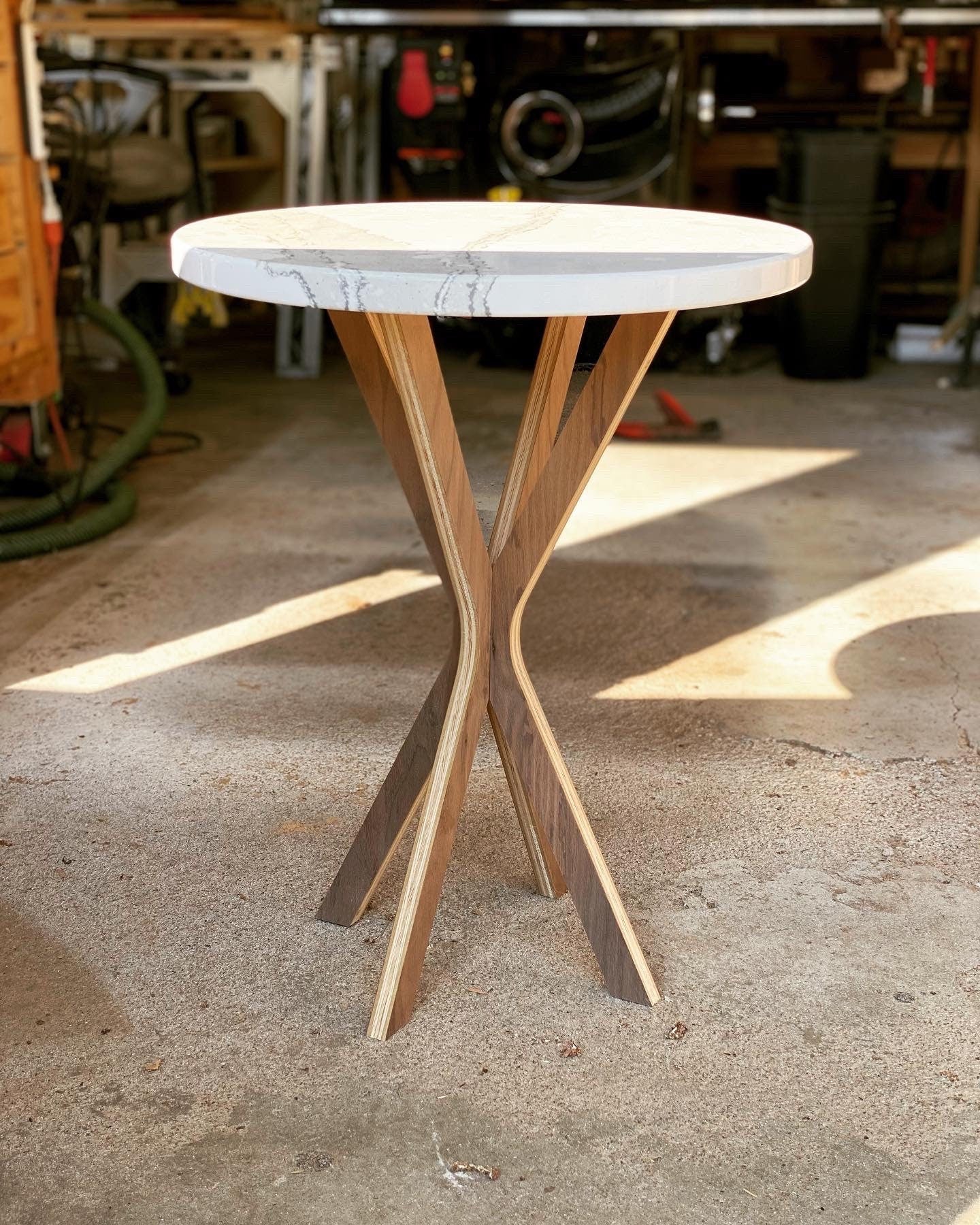 Interlocking X-style table legs - 3/4" Material // SVG, DXF, PDF
