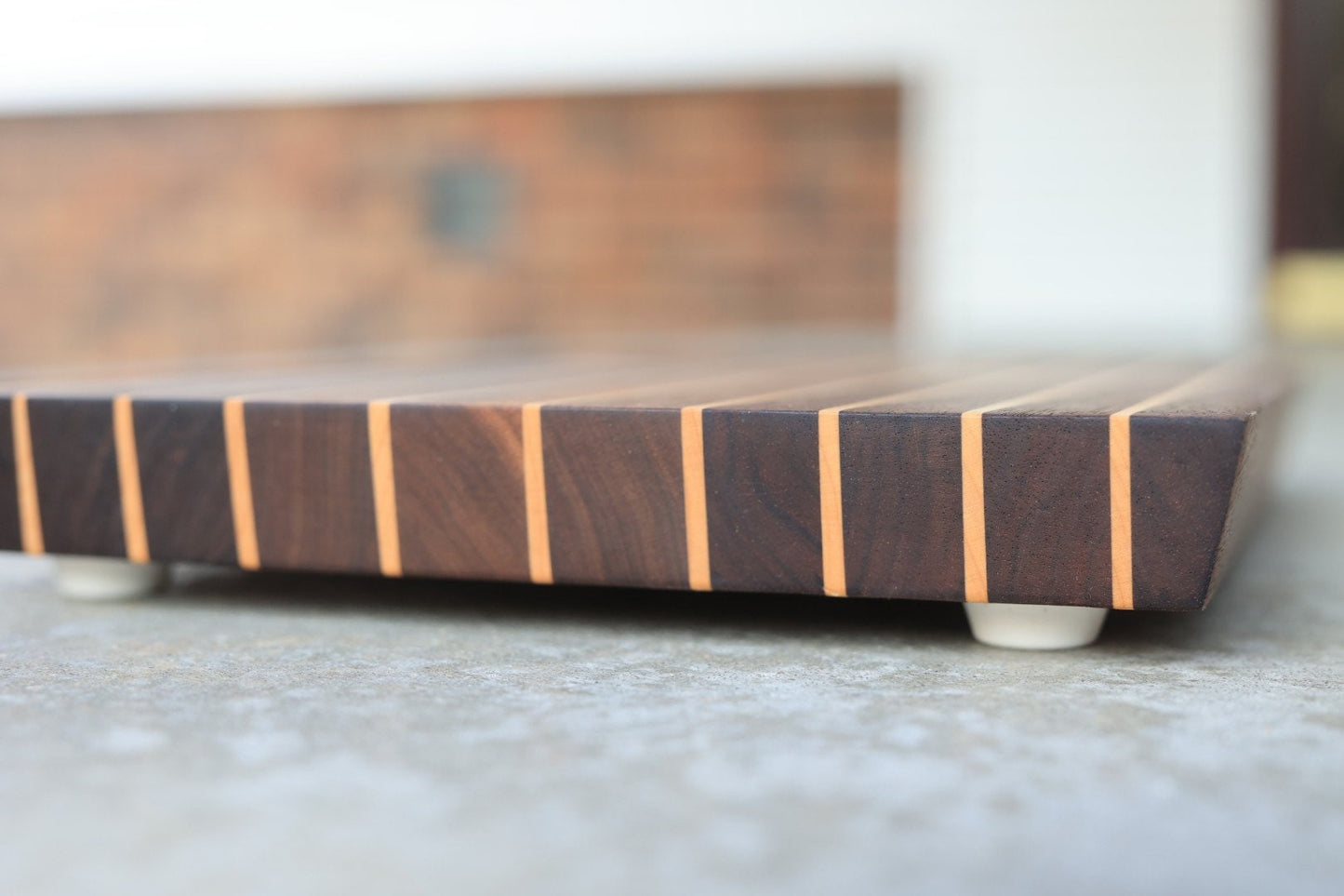 Cutting Board - Black & Peruvian Walnut