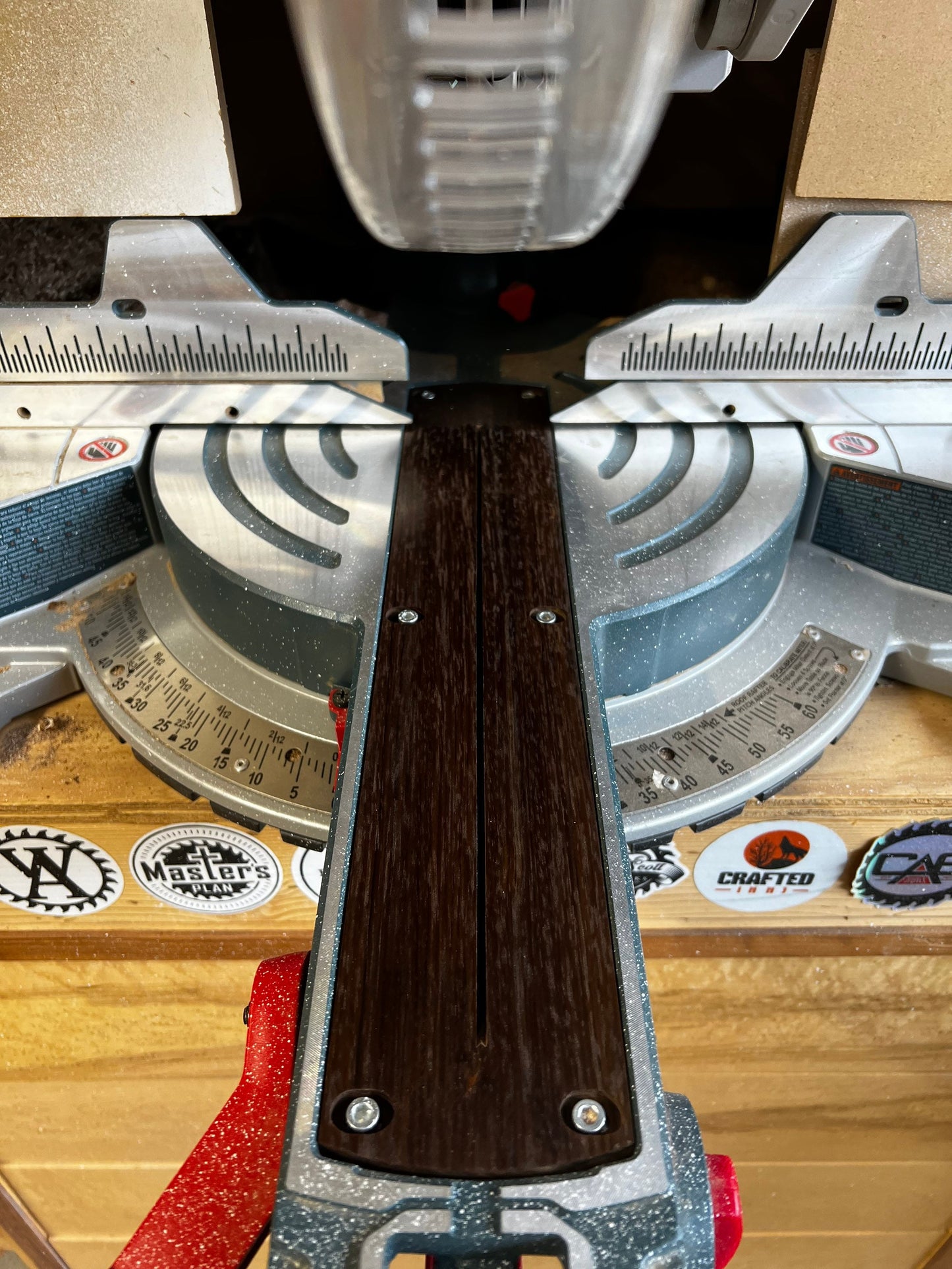 Zero Clearance Insert for Bosch 12β Miter Saw GCM12SD - READ the description