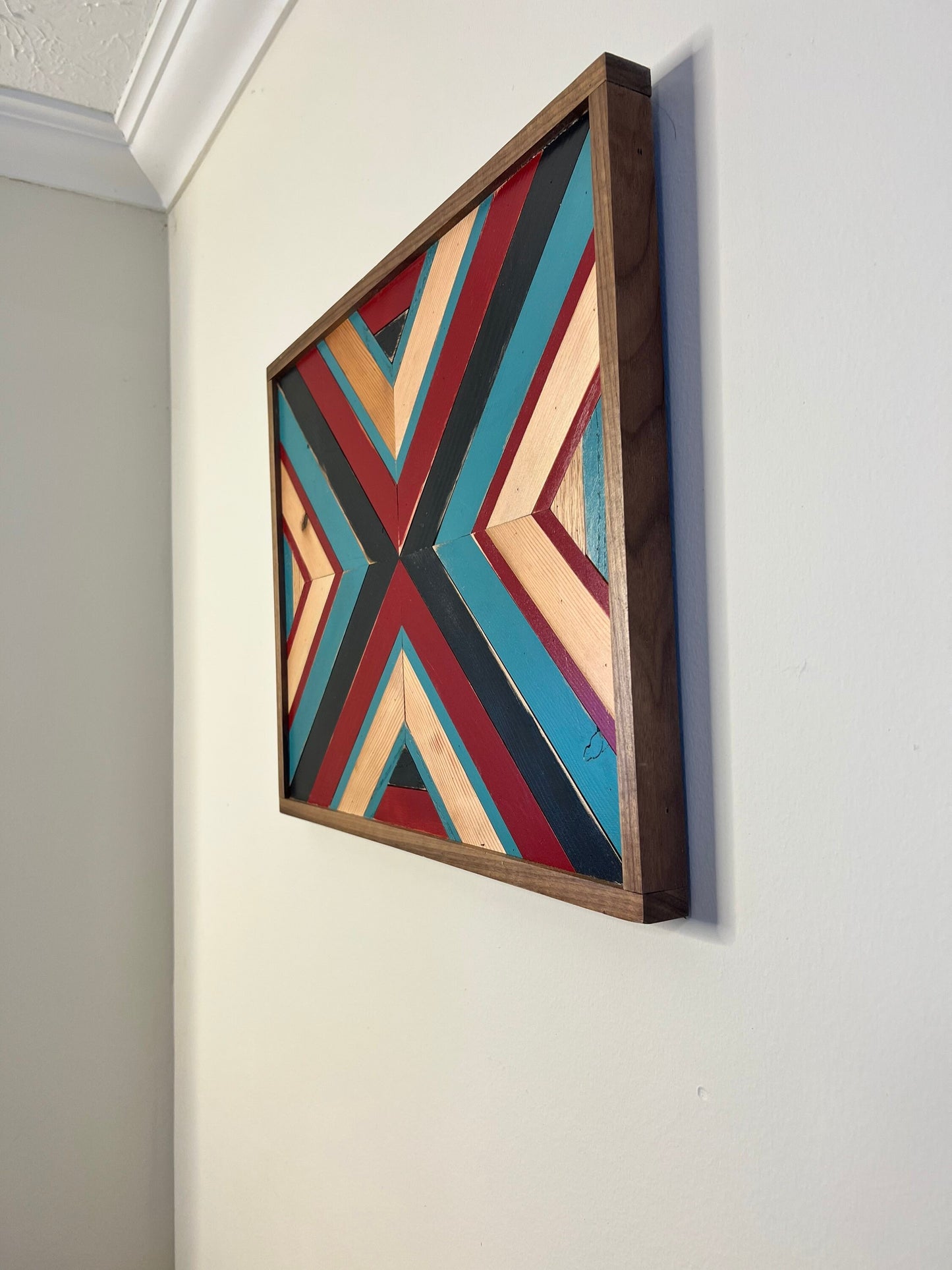 Wooden Mosaic Wall Art