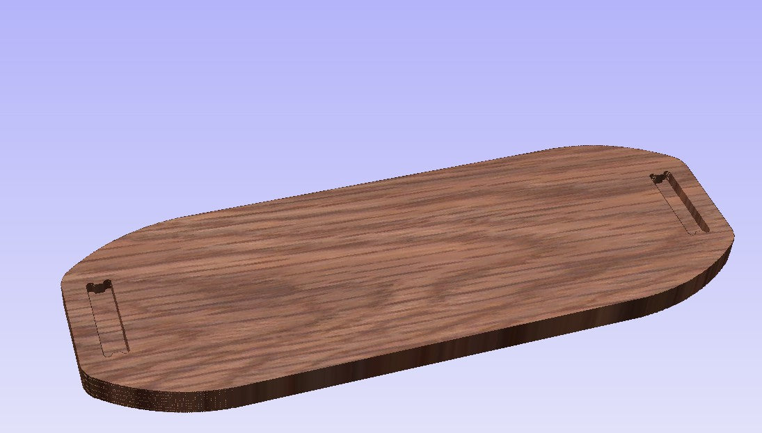 DIGITAL FILE - DDWW Narrow Side Table - SVG DXF