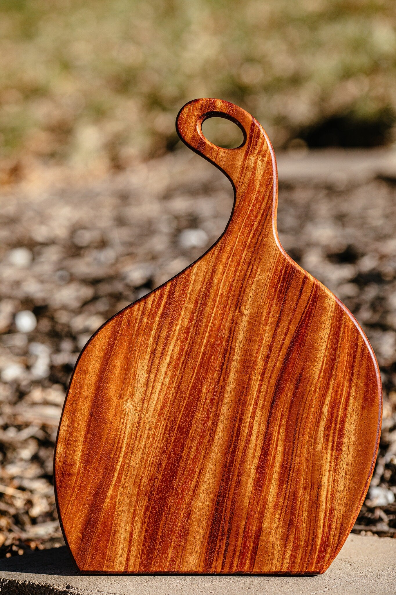 Ribbon Mahogany Charcuterie Board