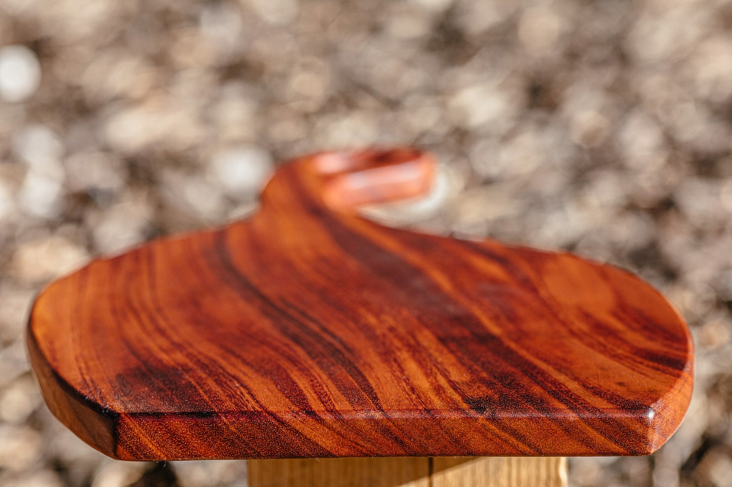 Ribbon Mahogany Charcuterie Board