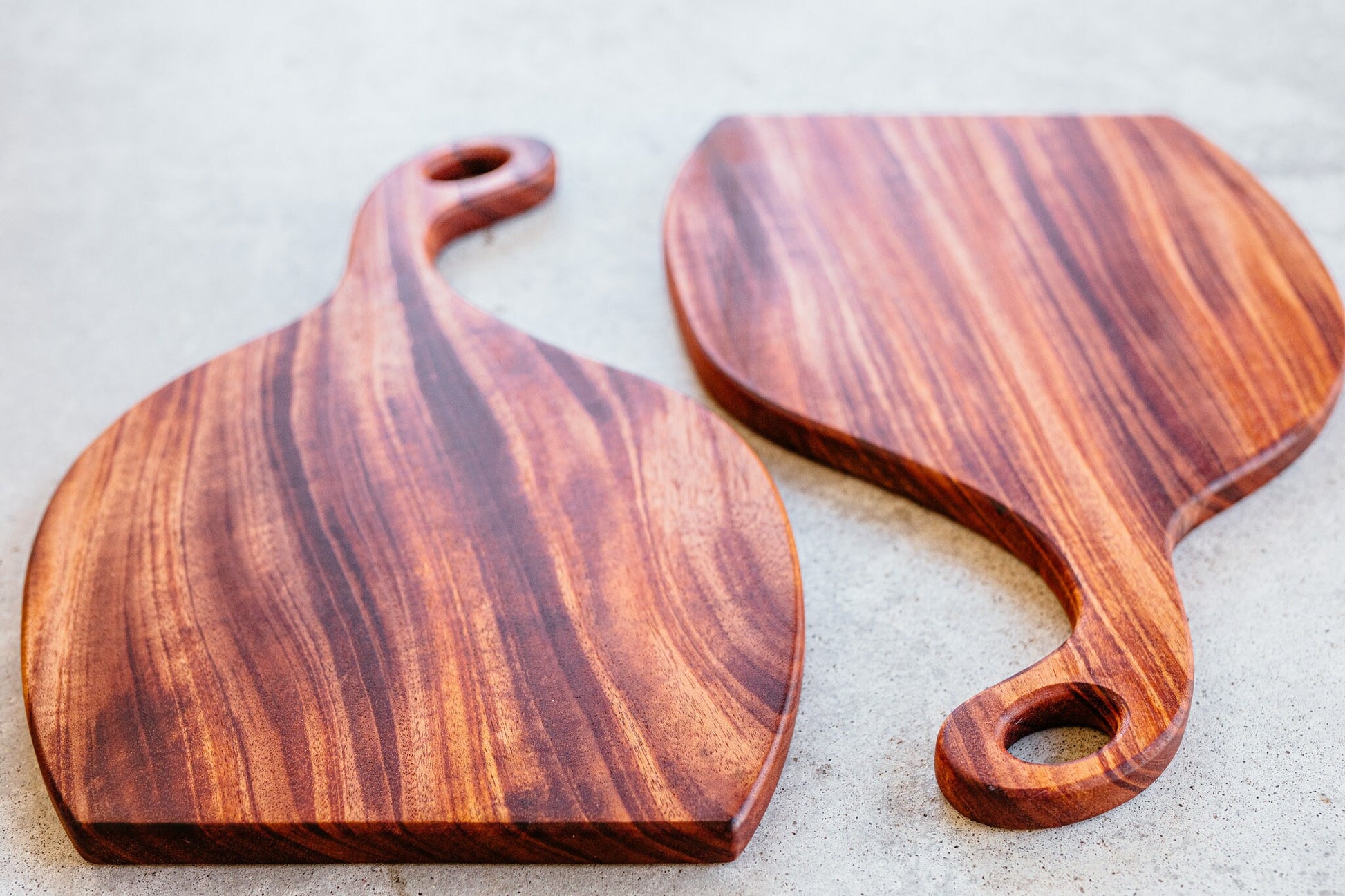 Ribbon Mahogany Charcuterie Board