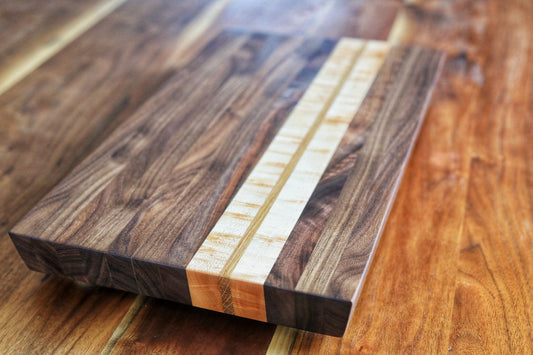 Walnut and Maple Cutting Board