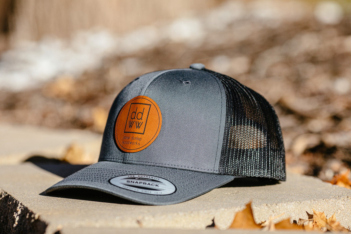 Grey/Black DDWW Trucker Hat