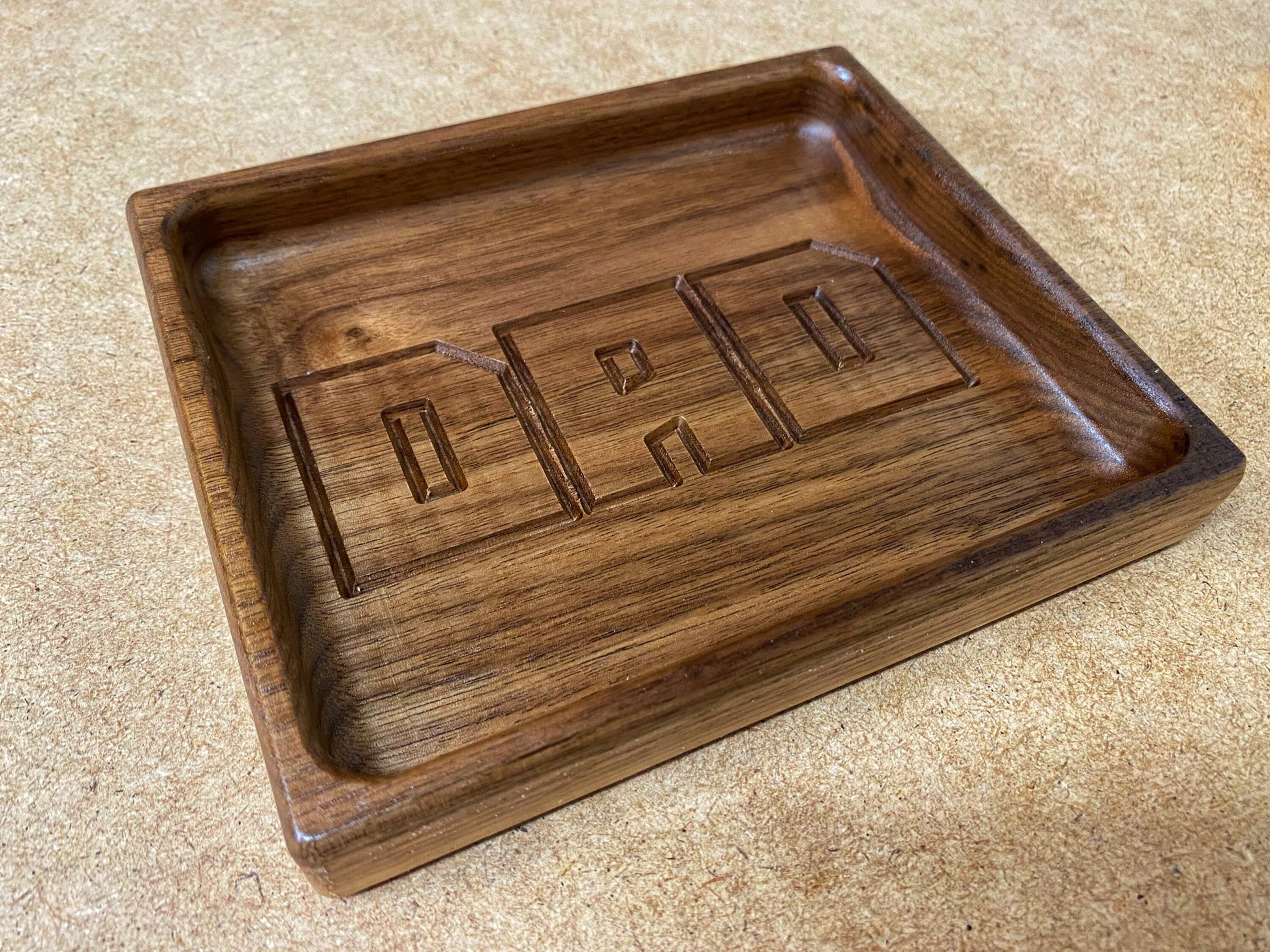 Father’s Day Catchall Tray - Walnut