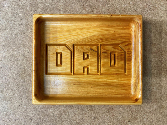 Fathers Day Catchall Tray - Cypress