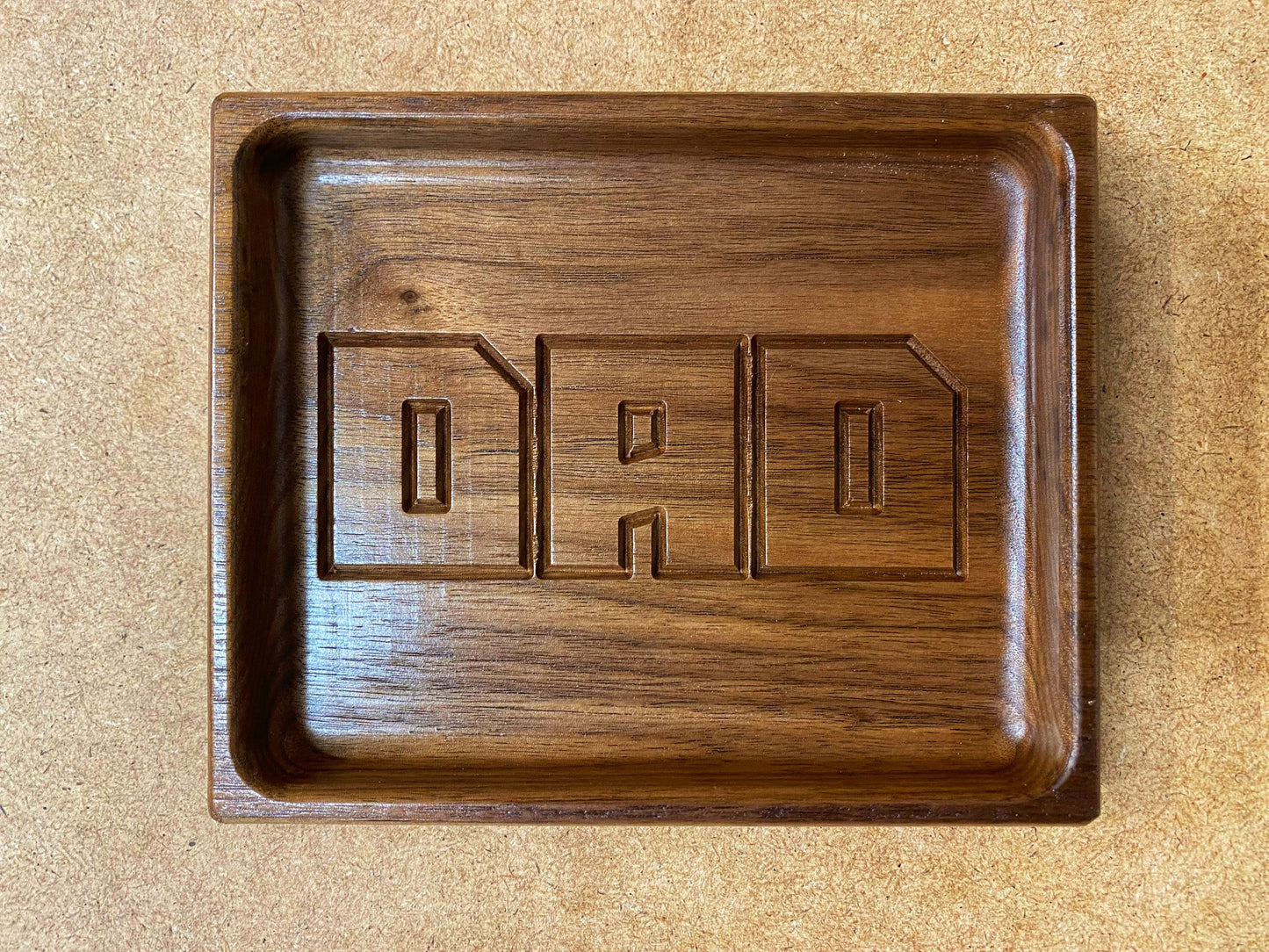 Father’s Day Catchall Tray - Walnut