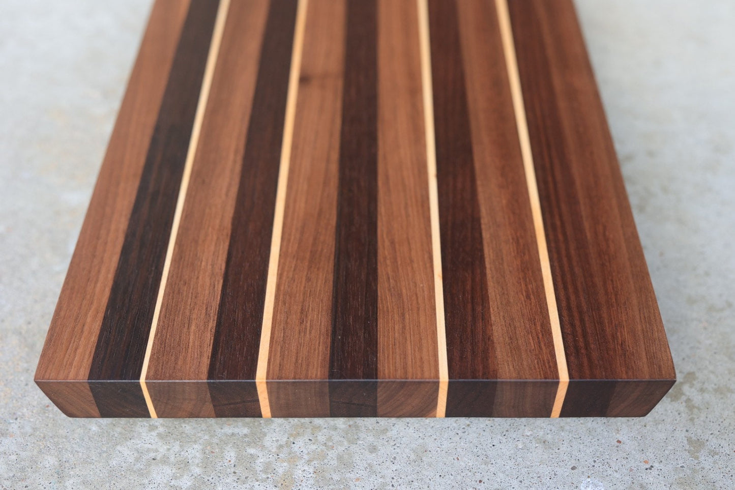 Cutting Board - Black & Peruvian Walnut