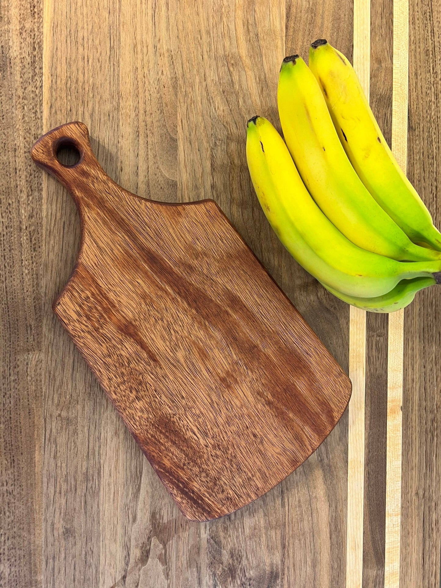 Natural Mahogany Charcuterie Board