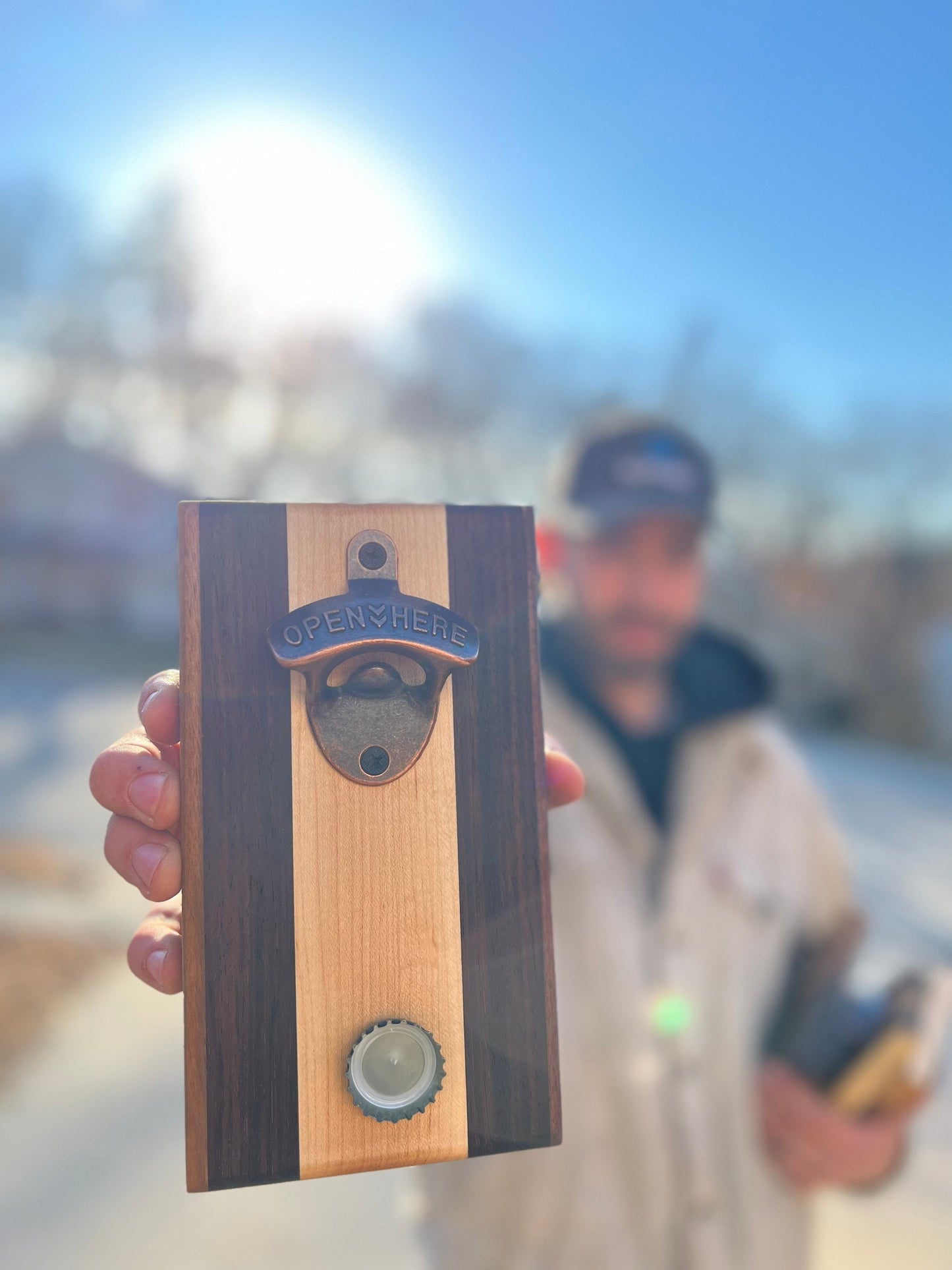 Magnetic Catch Bottle Opener