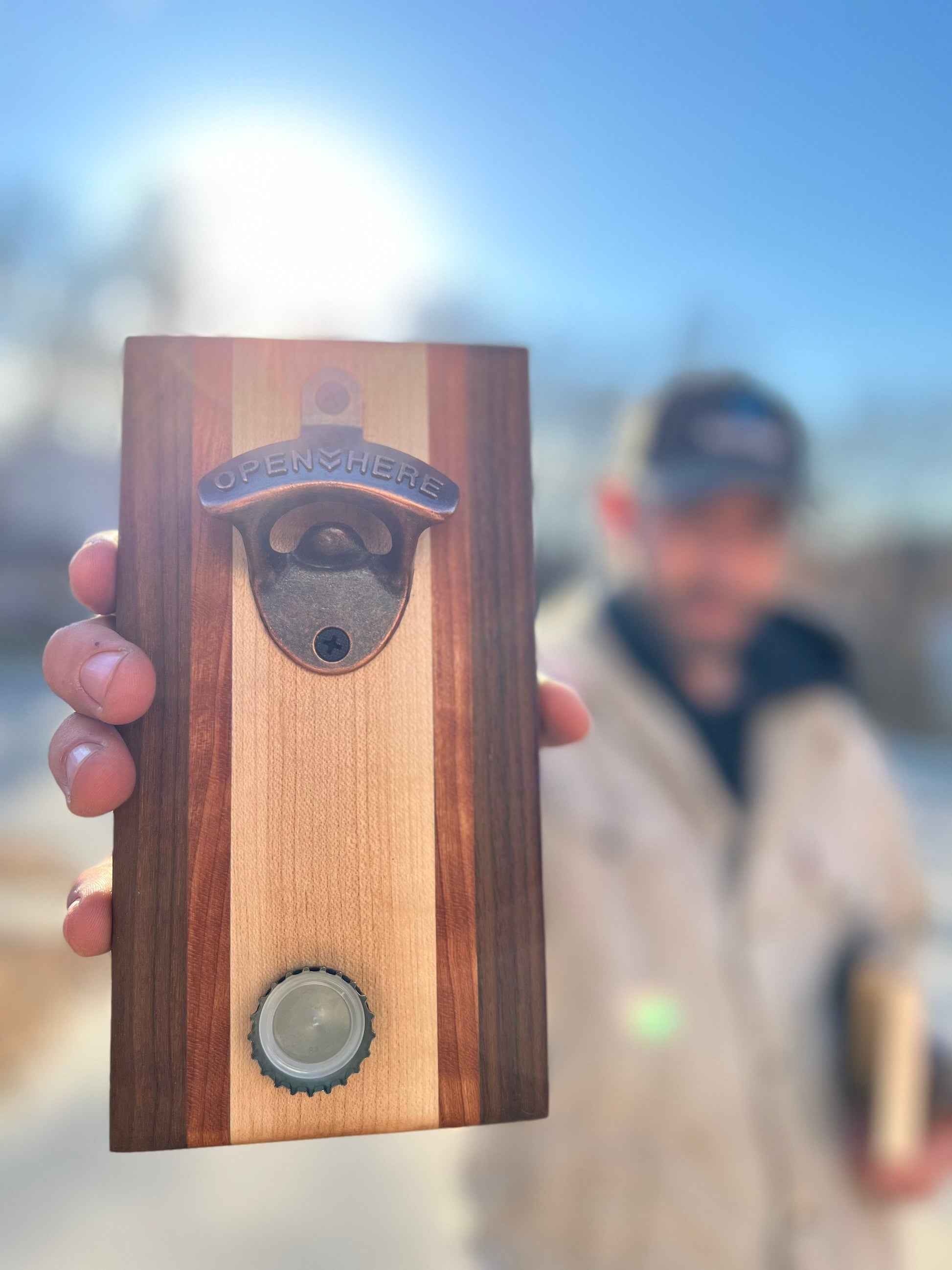 Magnetic Catch Bottle Opener