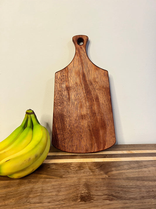 Natural Mahogany Charcuterie Board