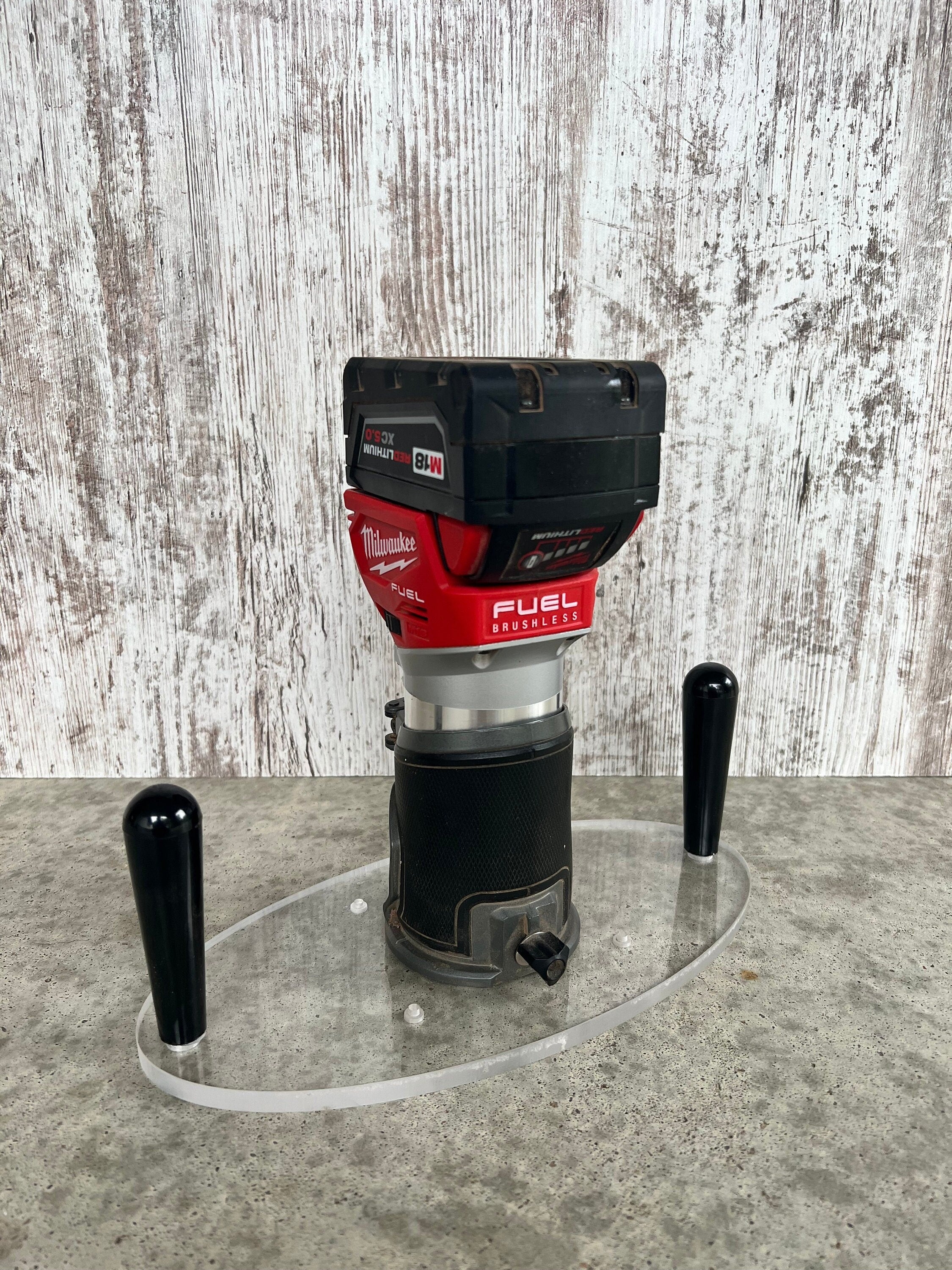 Large Base Plate w/ Handles for Milwaukee M18 Fuel Compact Router ...