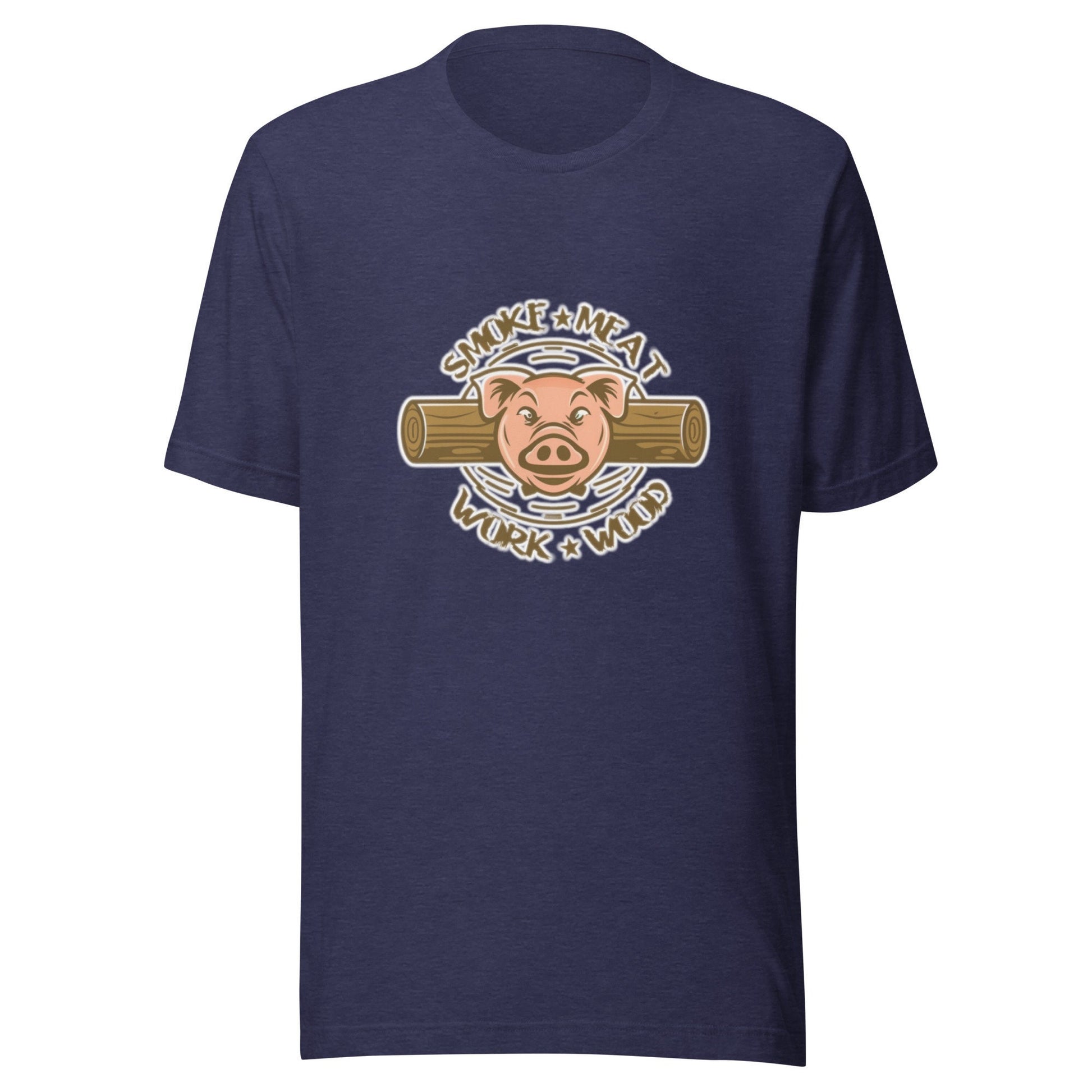 Smoke Meat Work Wood Unisex t-shirt