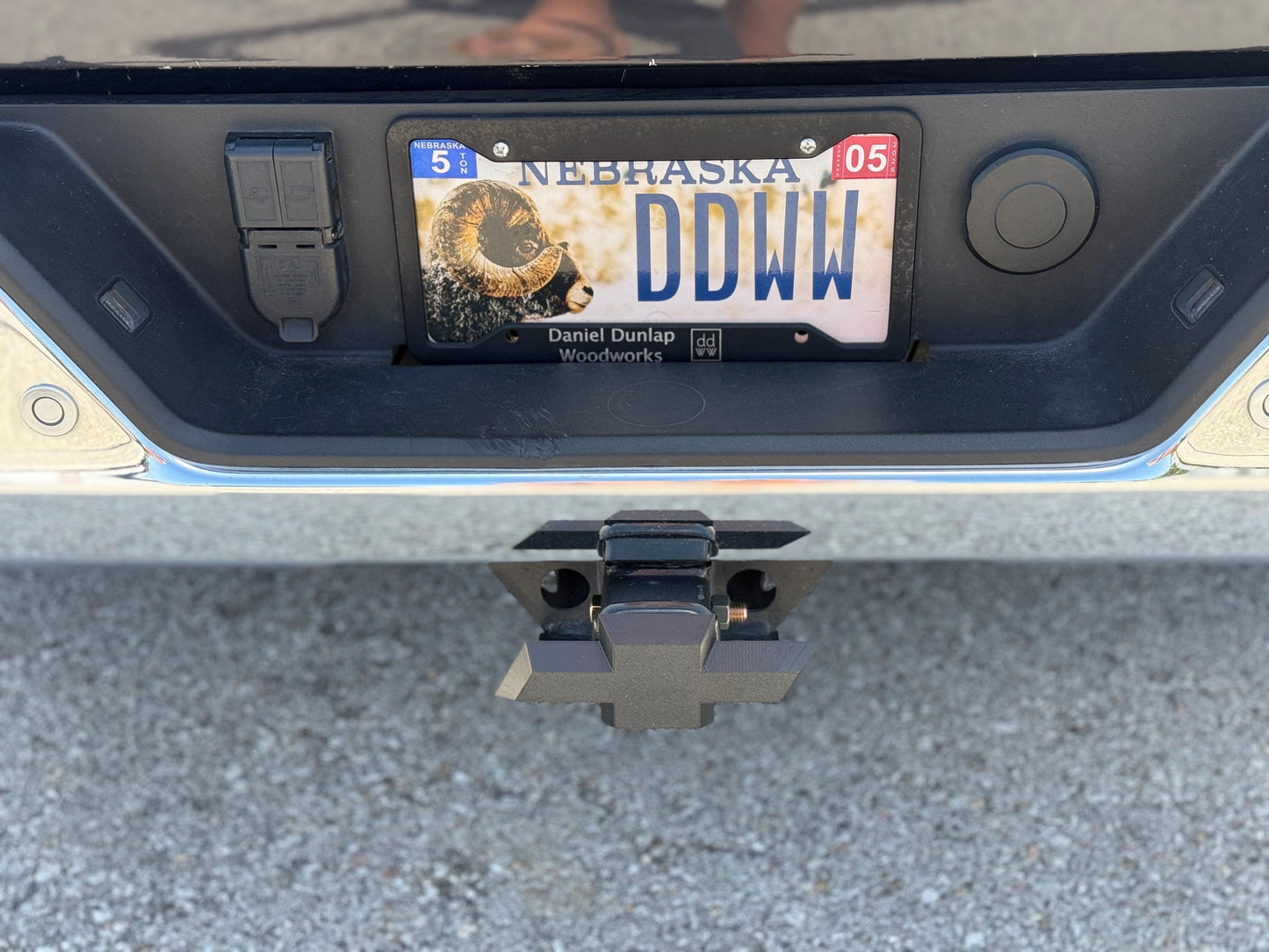 Bow Tie Tralier Hitch Cover