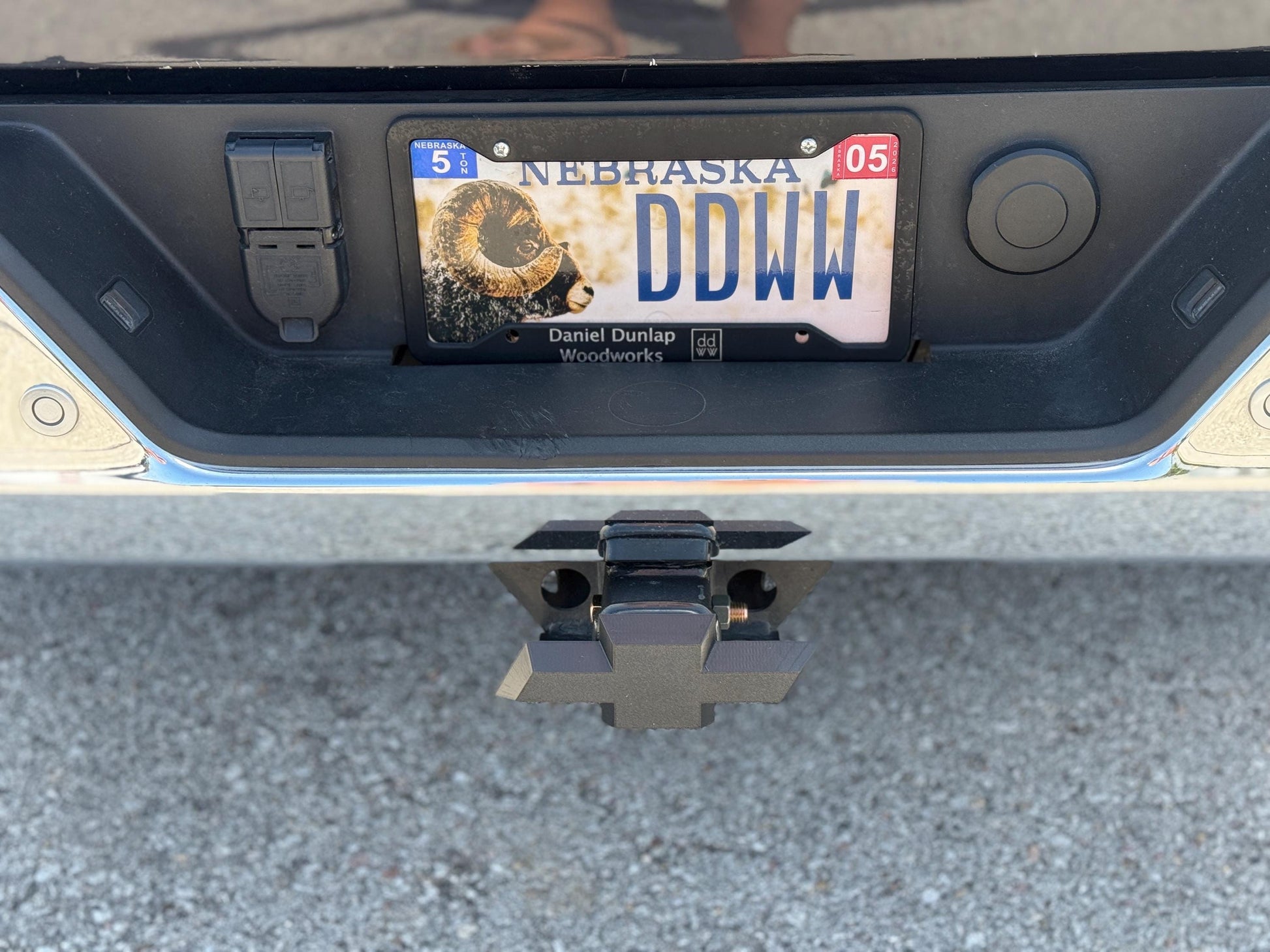 Bow Tie Tralier Hitch Cover